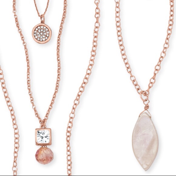 Premier Designs Jewelry - “Blush” necklace set